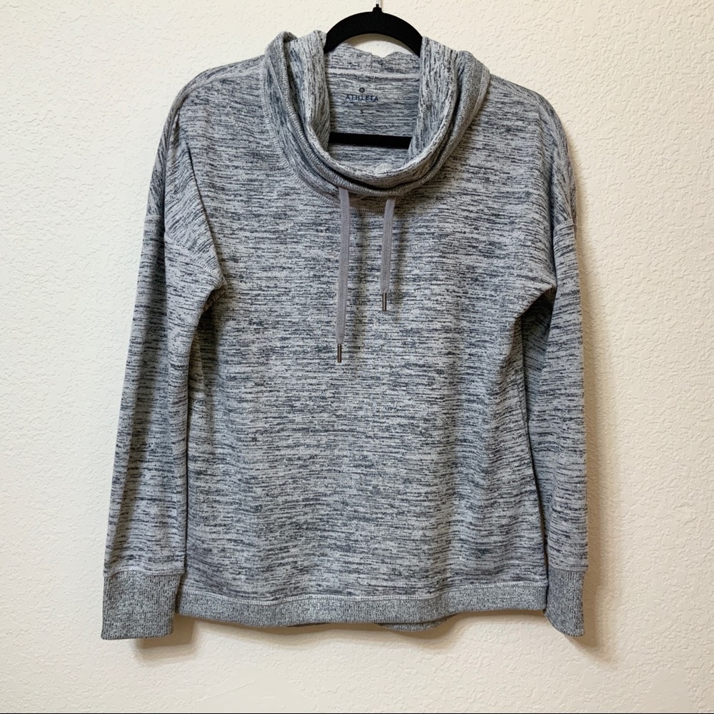 Athleta women’s cowl neck lightweight sweater